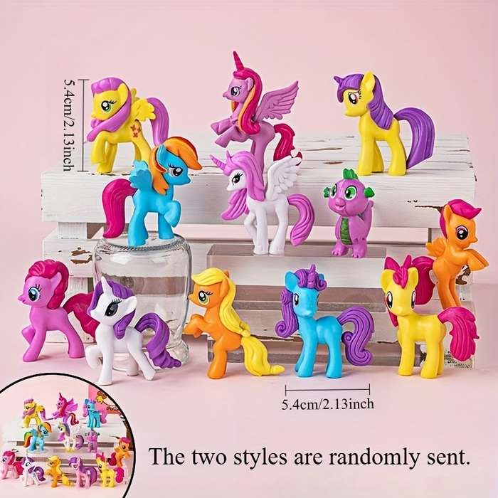 Toy Dolls color 12 Medium Size 5.99cm
