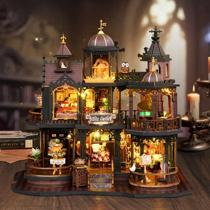 Building Toy Architectural Model Toy Set Style Edinsburgh