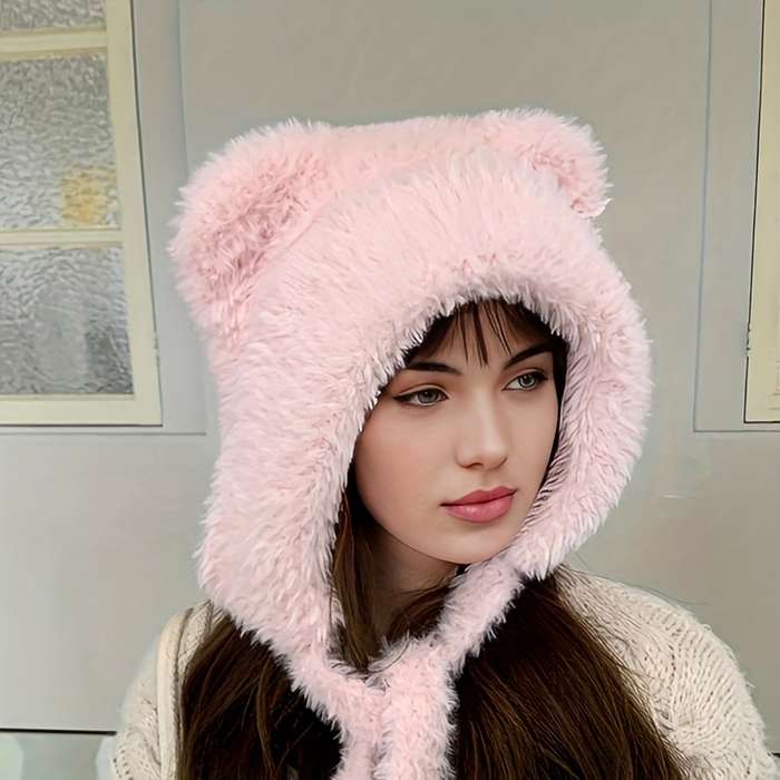 Winter Hat Color Beige Color