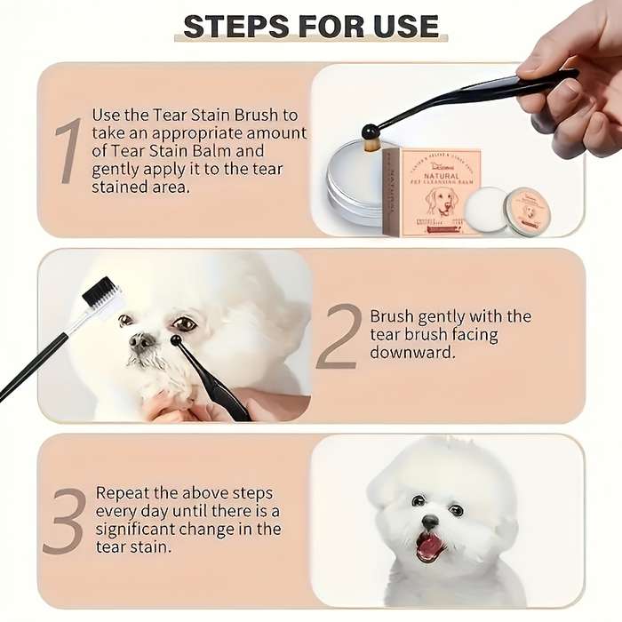 Pet supplies Quantity Professional Tear Removal Four    Piece Set