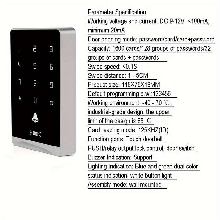 Lock Color Black
