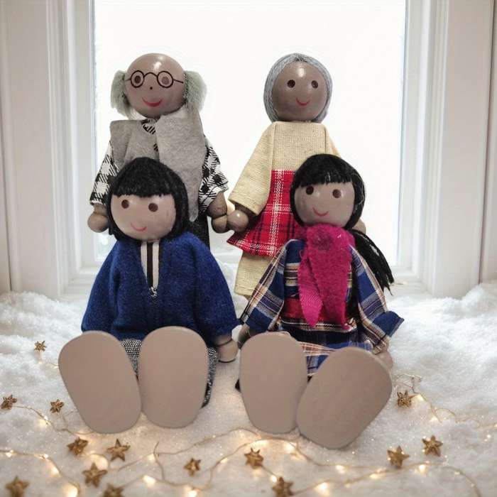Toy Dolls color 4pcs  random style