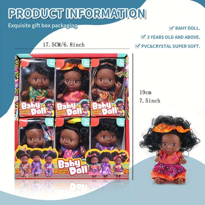 Toy Dolls Items 6PCS set