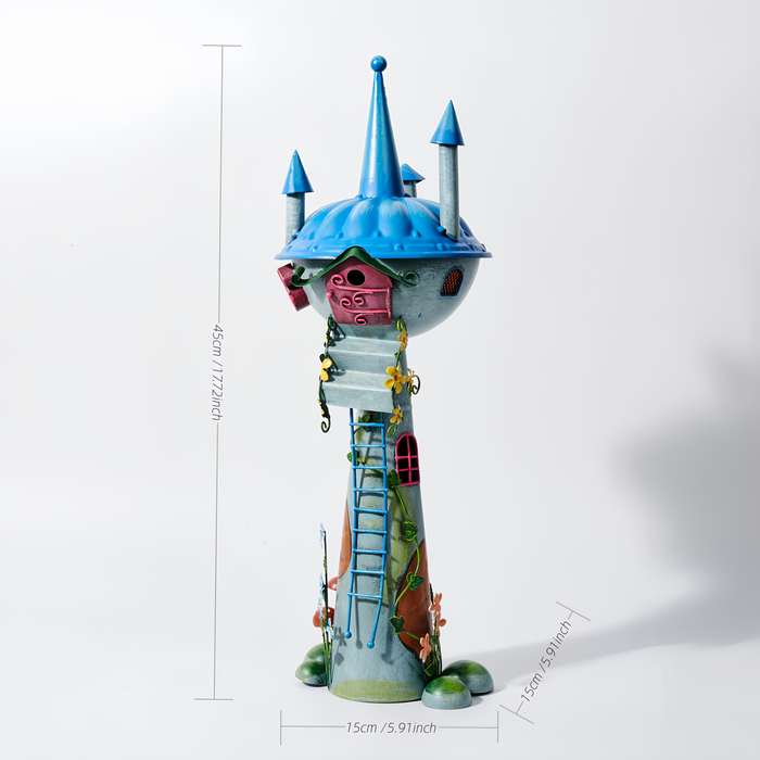 Building Toy Architectural Model Toy Set Style Big Castle Green