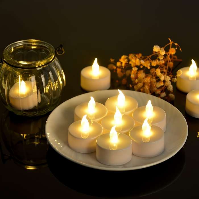 Halloween Decorations Color Warm Yellow Light Quantity 24