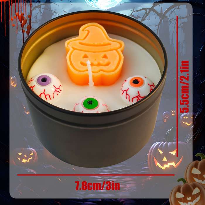 Halloween Decorations Items Pumpkin Candle