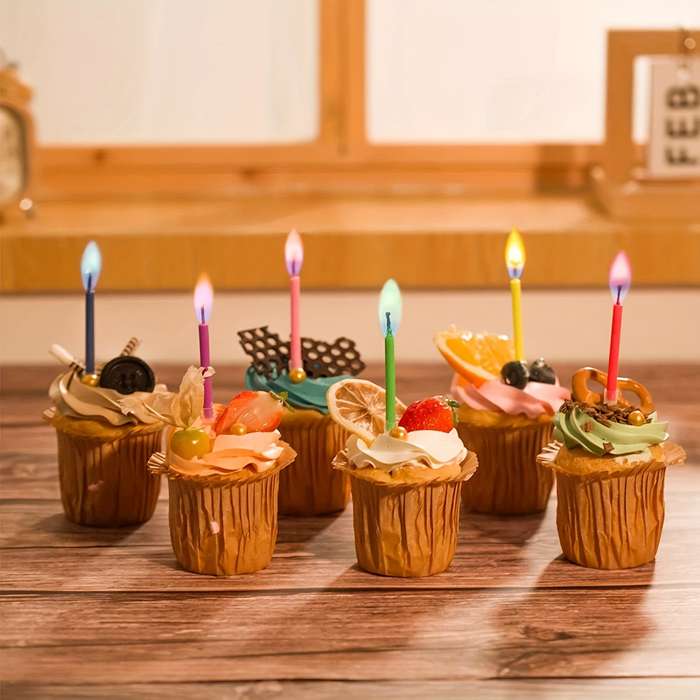 Halloween Decorations Items Multicolor 12Pcs