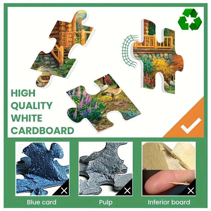 1000pcs Puzzle 50x70cm 19.7x27.6 inch DIY Fun Home Living Room Office Decoration