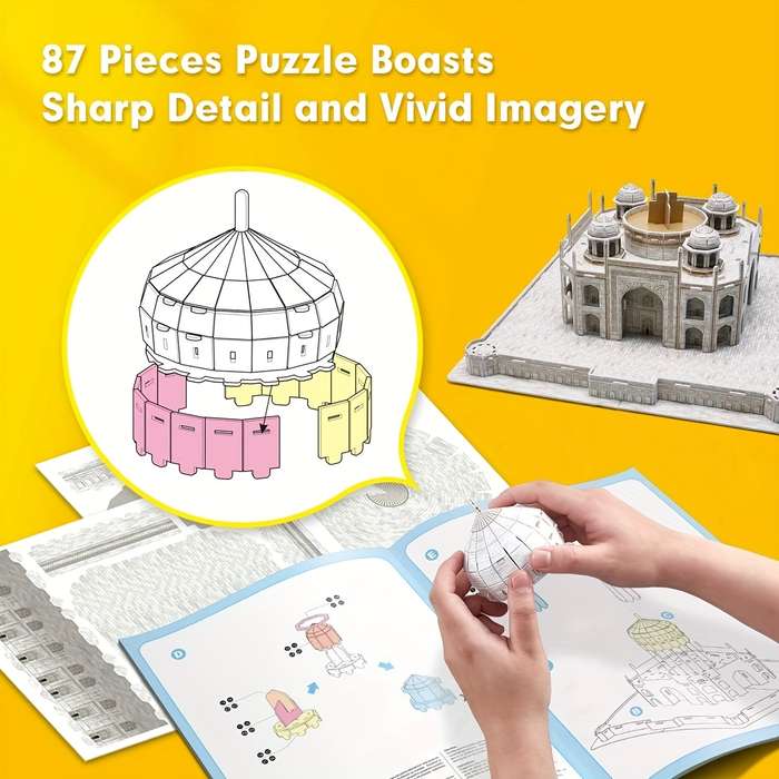 Building Toy Architectural Model Toy Set Items Taj Mahal