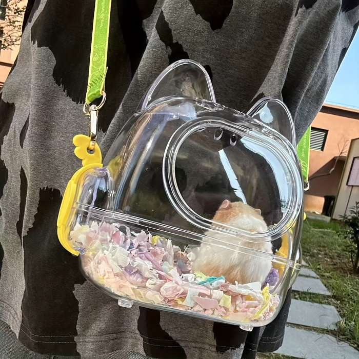 Pet Supplies Color Transparent Small Pet Carrier Cage