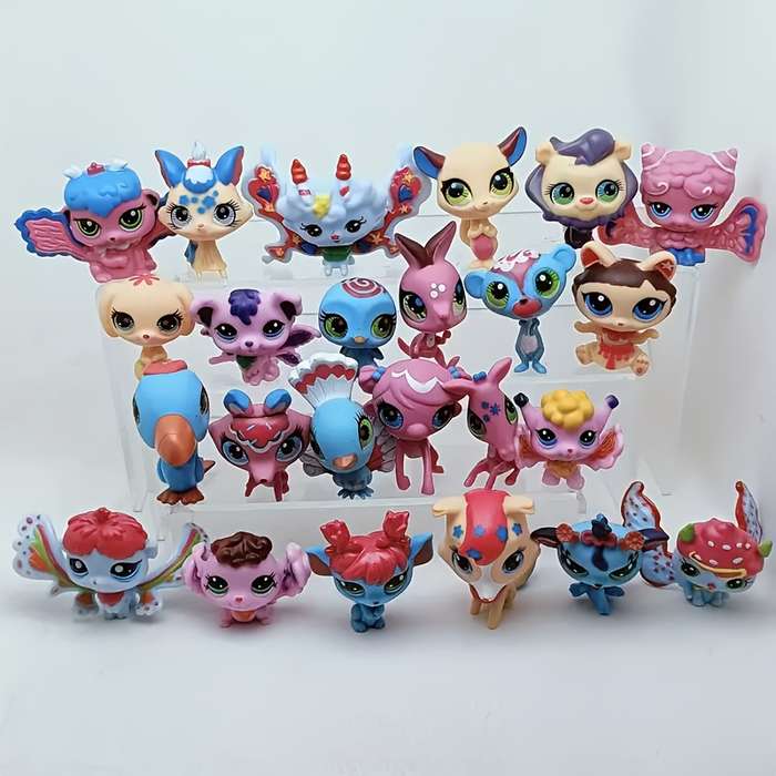 Toy Dolls color Polychrome Style 4pcs Mix