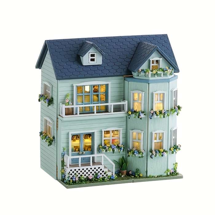 Building Toy Architectural Model Toy Set Color D 018 Romantic Castle