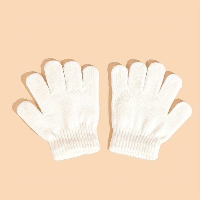 Winter Gloves Color Black White Navy Blue Sky Blue