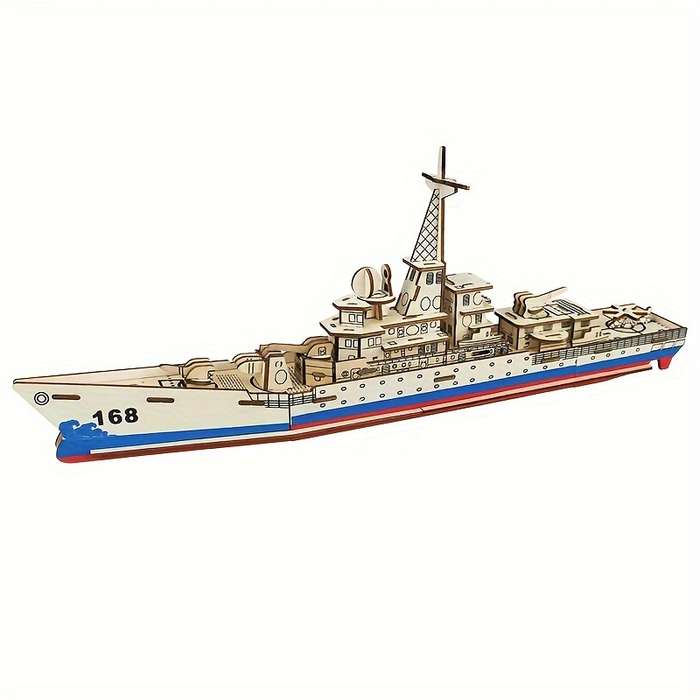 3D Jigsaw Puzzle Model Ship Style Destroyer