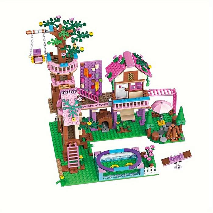 Building Toy Architectural Model Toy Set Quantity 756 Pcs