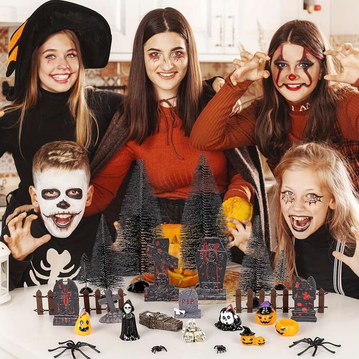 Halloween Decorations Style Halloween Village Decoration
