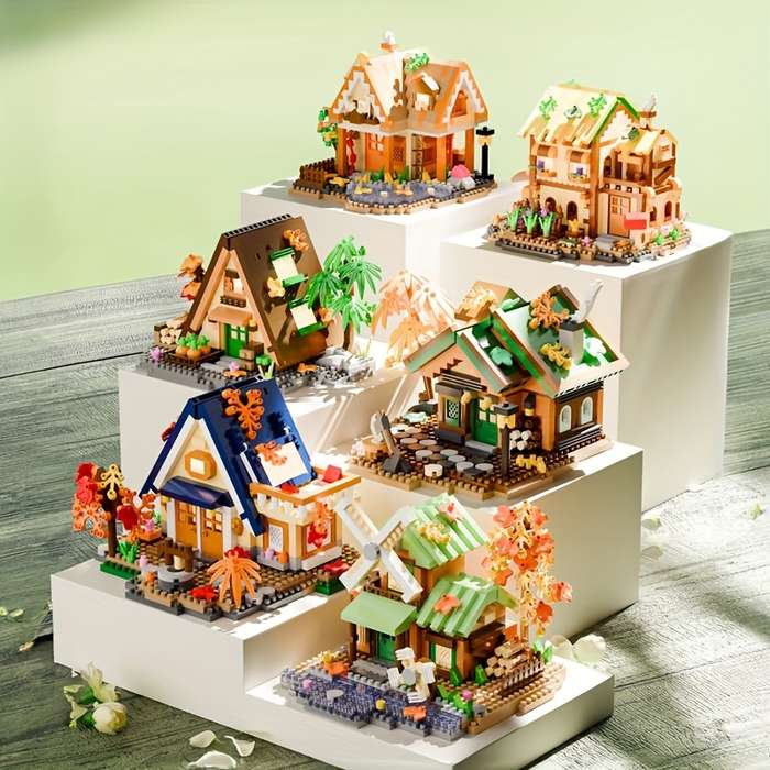 Building Toy Architectural Model Toy Set Items Fantasy Treehouse
