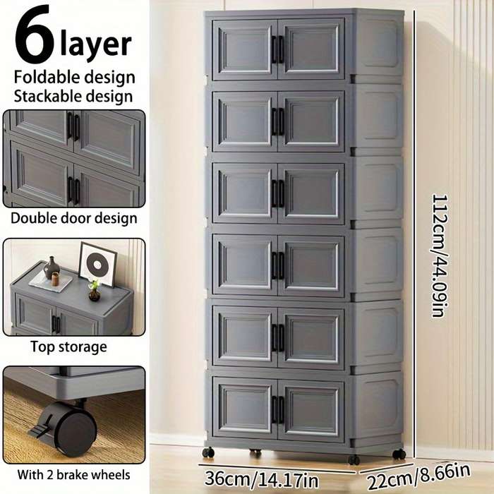 Storage And Organizationmodel 4 Layers   Dark Gray