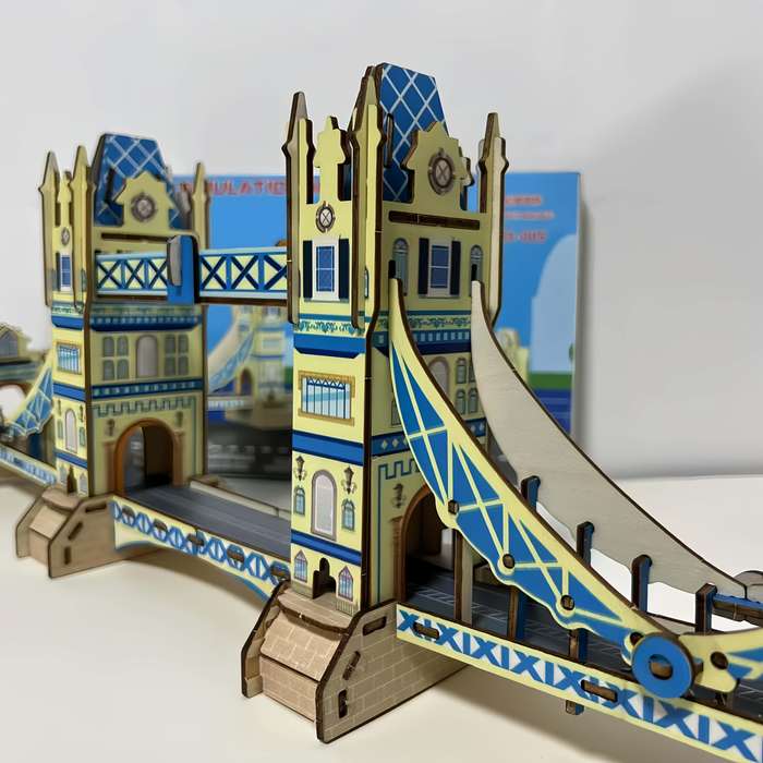 Building Toy Architectural Model Toy Set Items Daqiao Set