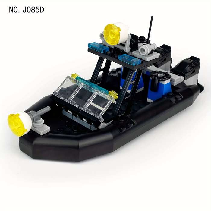 3D Jigsaw Puzzle Model Ship Color J085D Patrol Boat 78Pcs