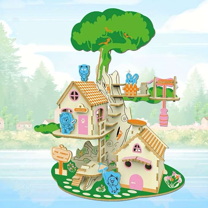 Building Toy Architectural Model Toy Set Model A 1