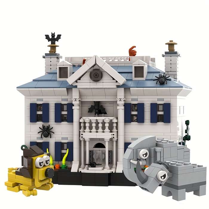Building Toy Architectural Model Toy Set Model 1347Pcs House