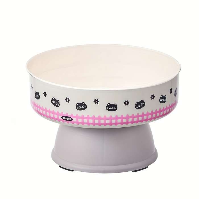 Pet Supplies Color Red Small Size Plastic Bowl