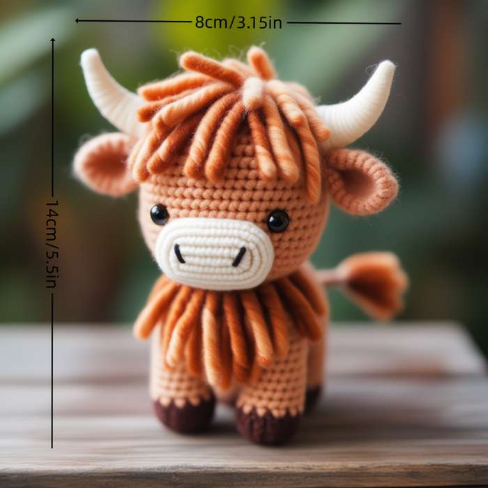 Toy Dolls Model Gray Cow