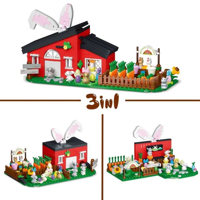 Building Toy Architectural Model Toy Set Applicable People Colorful Package