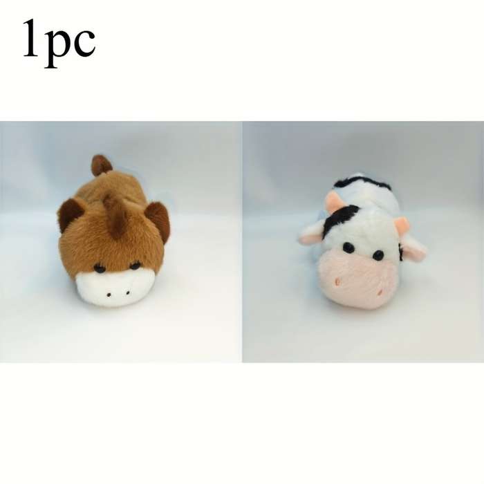 Toy Dolls color cow  Add  pony [creative flip doll] Quantity 1pc