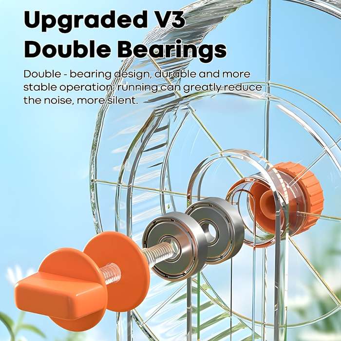 Pet supplies color 14cm Single Bearing Running Wheel  Add  Bracket      Transparent