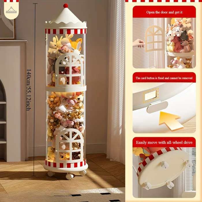 Storage And Organizationsize Mobile Model 172Cm Three Layers