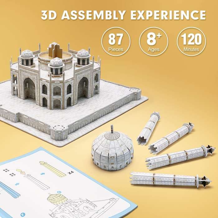Building Toy Architectural Model Toy Set Items Taj Mahal