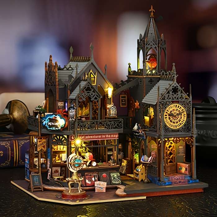 Building Toy Architectural Model Toy Set Color Holloman Castle