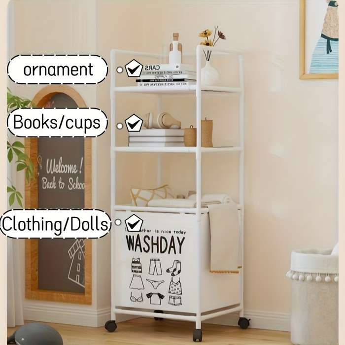 Storage And Organizationcolor White Size 3 Layers