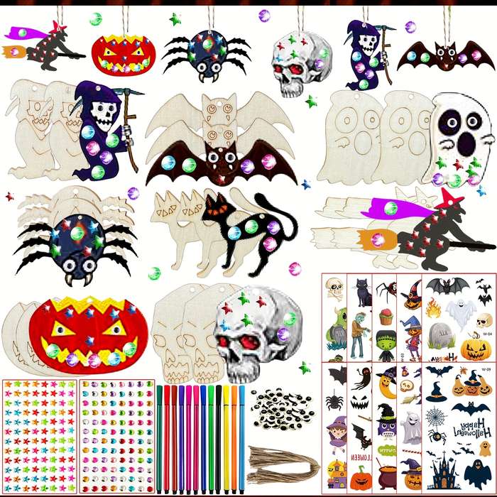 Halloween Decorations   Material Wood