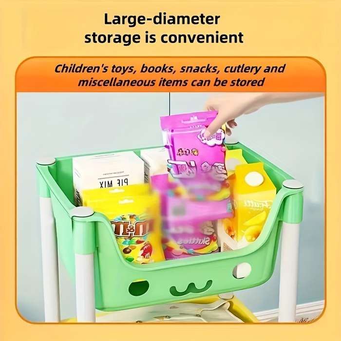 Storage And Organizationmodel Five Layer Storage Shelf