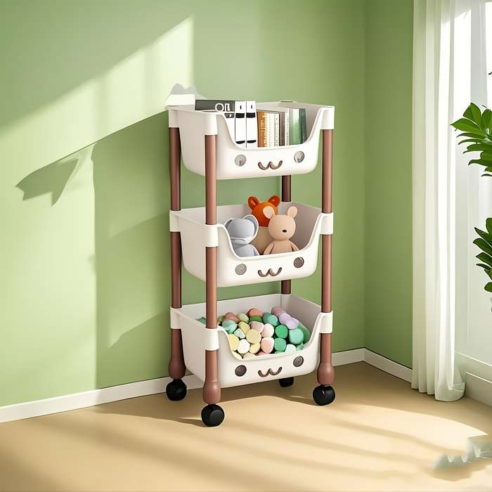 Storage And Organizationsize Five Layers  White