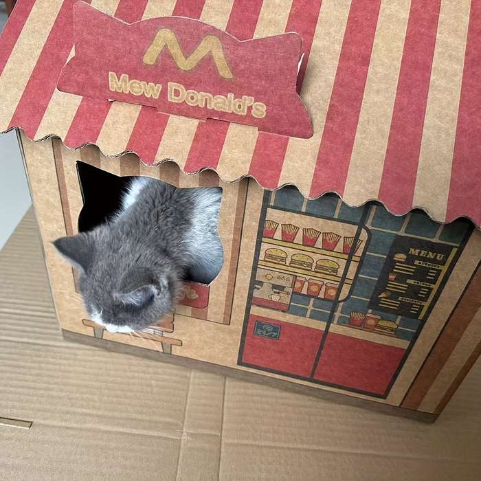 Pet Supplies Material Corrugated Paper Cat Nest
