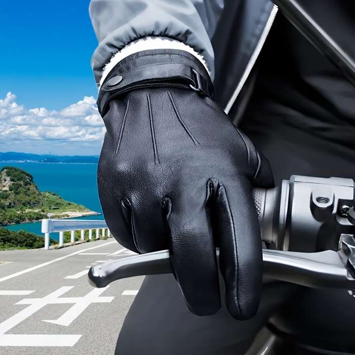 Winter Gloves Color Black