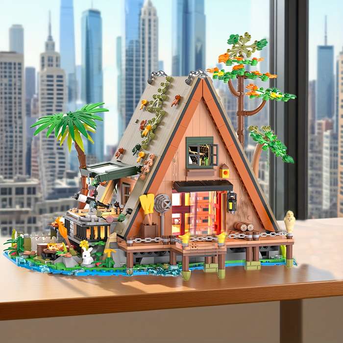 Building Toy Architectural Model Toy Set Quantity 1526Pcs