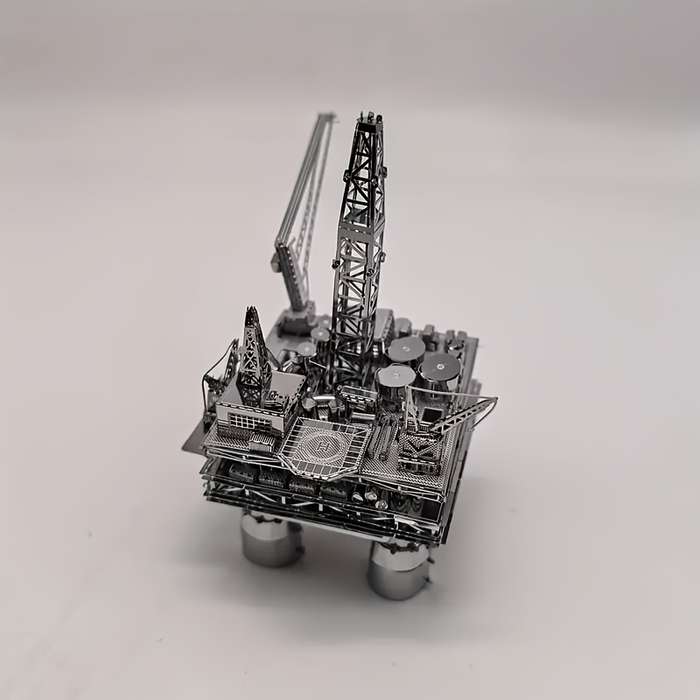 Building Toy Architectural Model Toy Set Style Drilling Platform