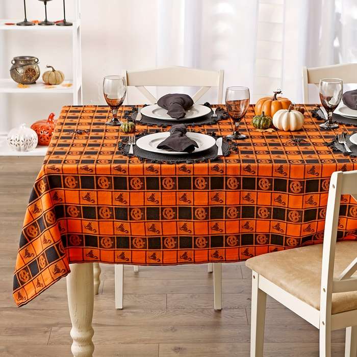 Halloween tablecloth decoration size 150x300cm