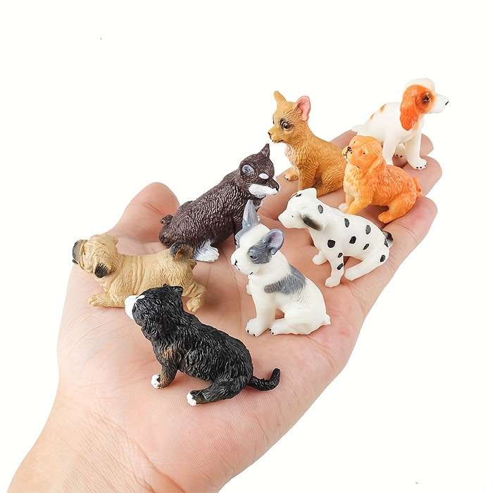 Toy Doll Items 20Pcs Mini Dog