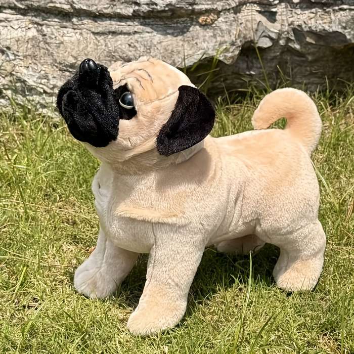 Toy Doll Model Pug Dog