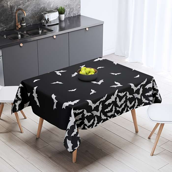 Halloween tablecloth decoration size 177.8x177.8 cm Round