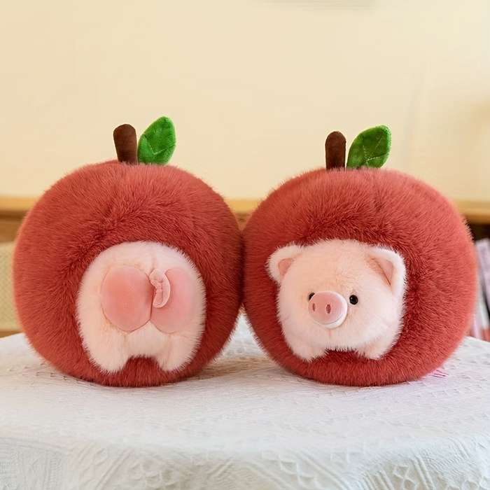 Toy Doll Size 26Cm 10.26In Style Apple  Add    Pig