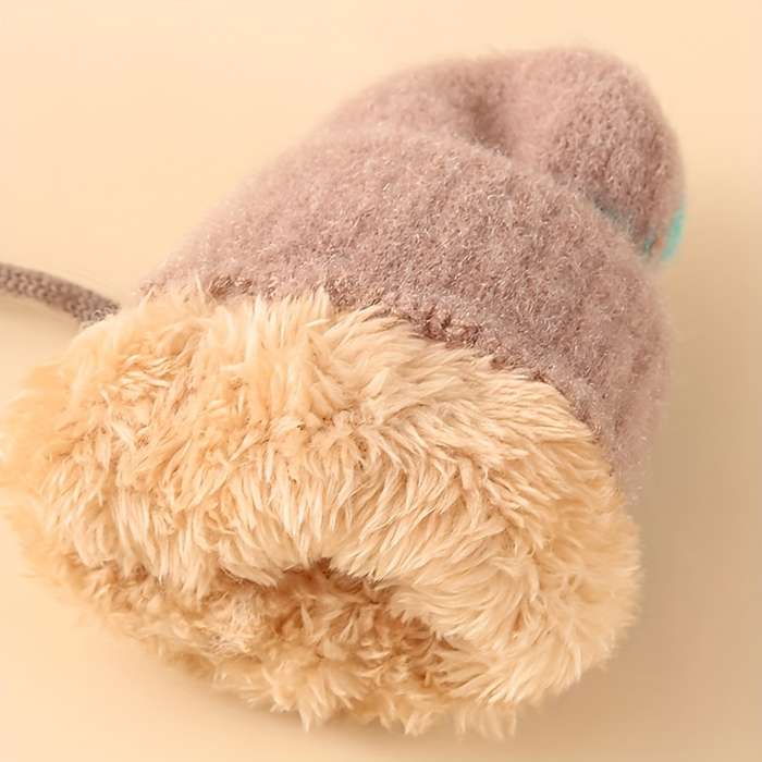 Winter Gloves Color A To Brown Size 1 To 3 Years Old