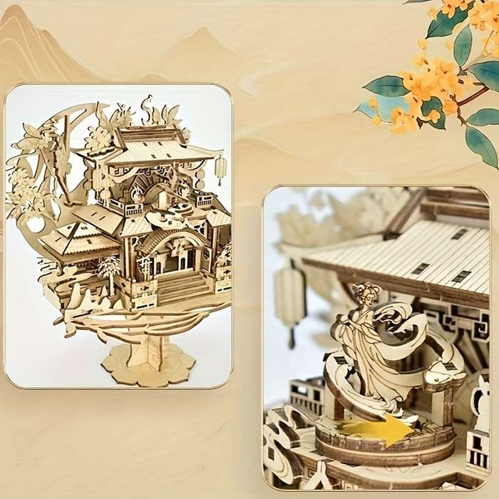 Building Toy Architectural Model Toy Set Style Chinese Style