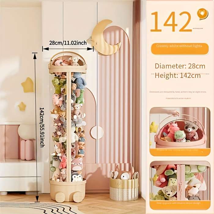 Storage And Organizationcolor Zipper Style Pink Model Large Size  172.01 X 27.99 Cm